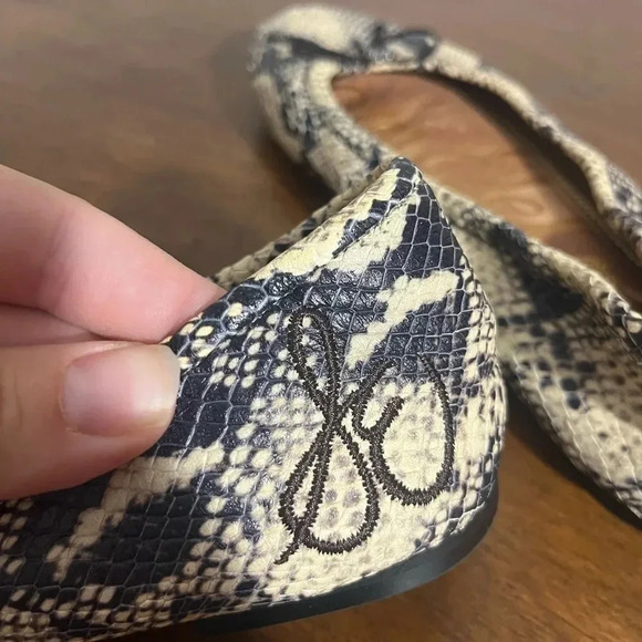 Sam Edelman Felicia snake print flats size 7.5 M‎ - Picture 6 of 8